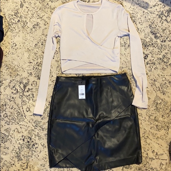 Dynamite asymmetric mini skirt - Picture 5 of 5